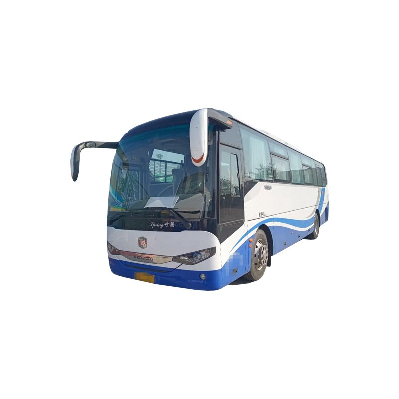 Second Hand Tour Bus Zhongtong Bus Yuchai Engine LCK6100 Air Bag Suspension 46seats